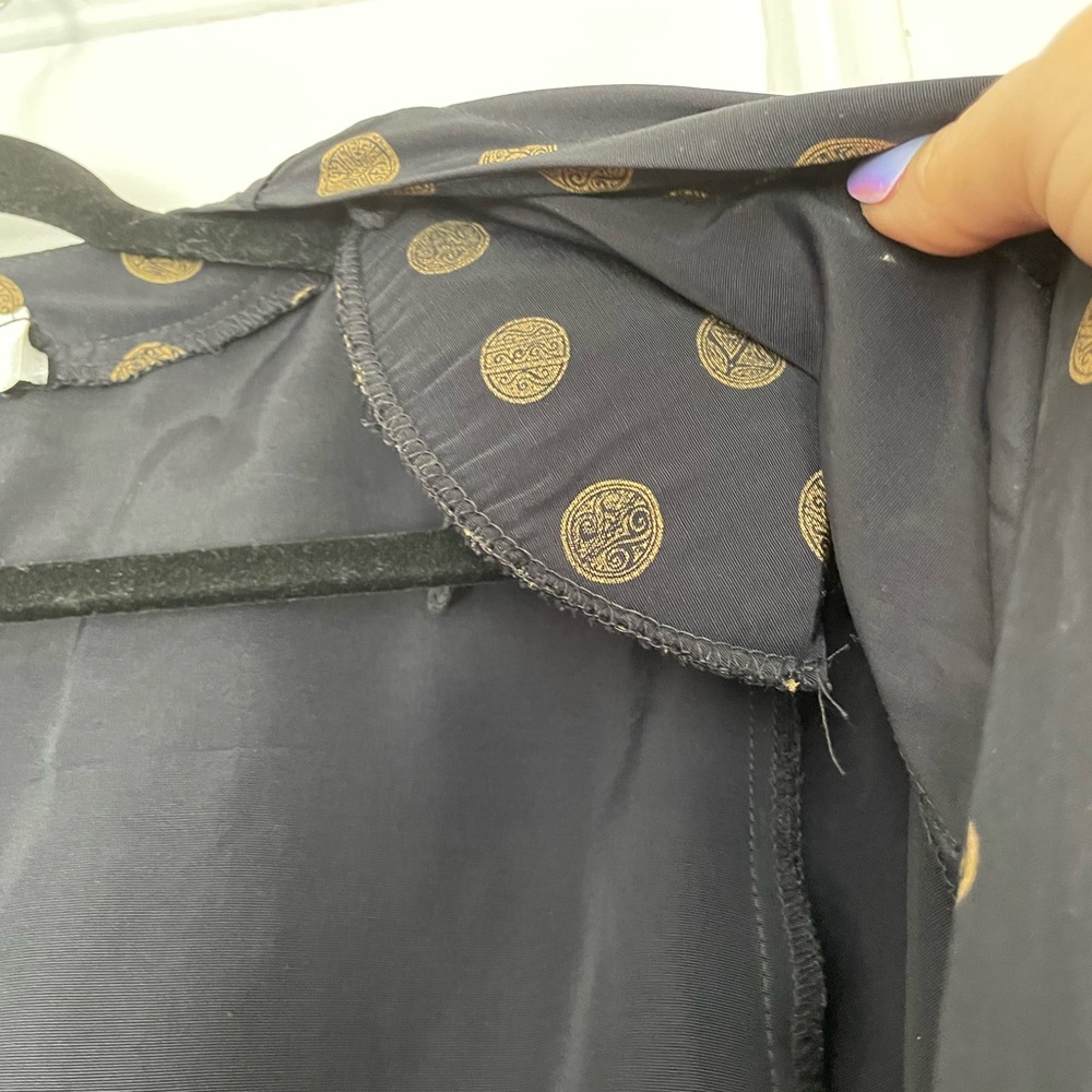 Vintage blazer BGB black and gold - Picture 10 of 11